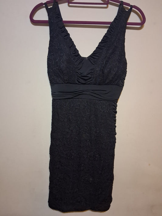 Black Lace Bodycon Dress